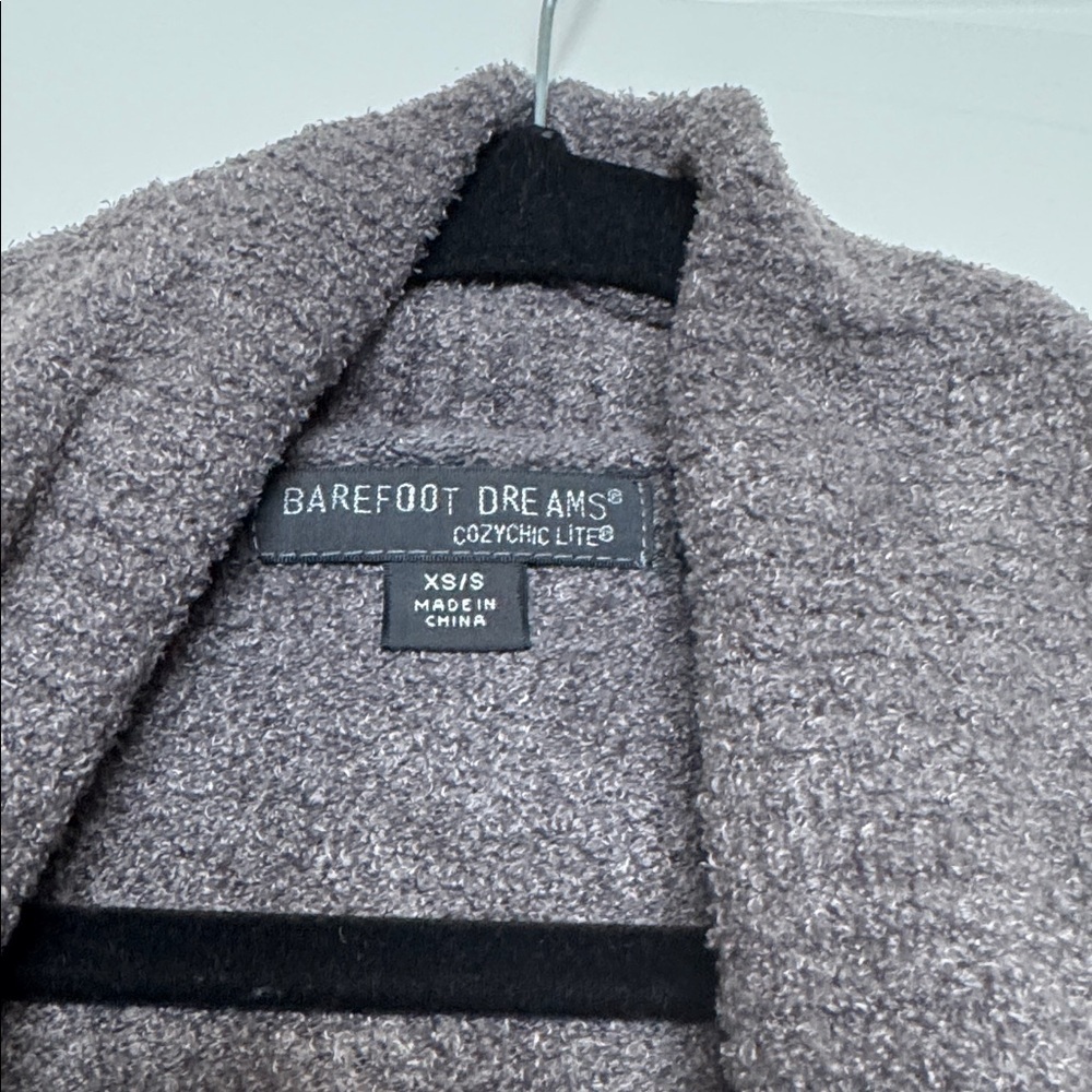 Barefoot Dreams CozyChic Lite Circle Cardi - Gray - Picture 5 of 6